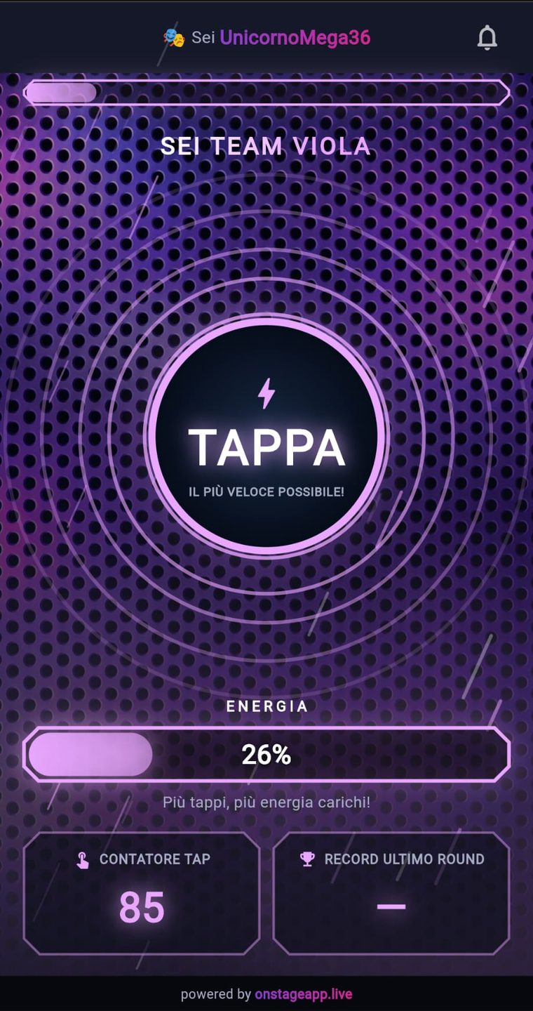 HYPERTAP sul telefono